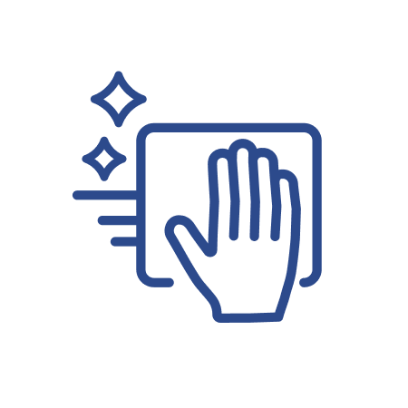 ホテルレベルの清掃品質