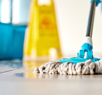 床清掃／拭き上げ